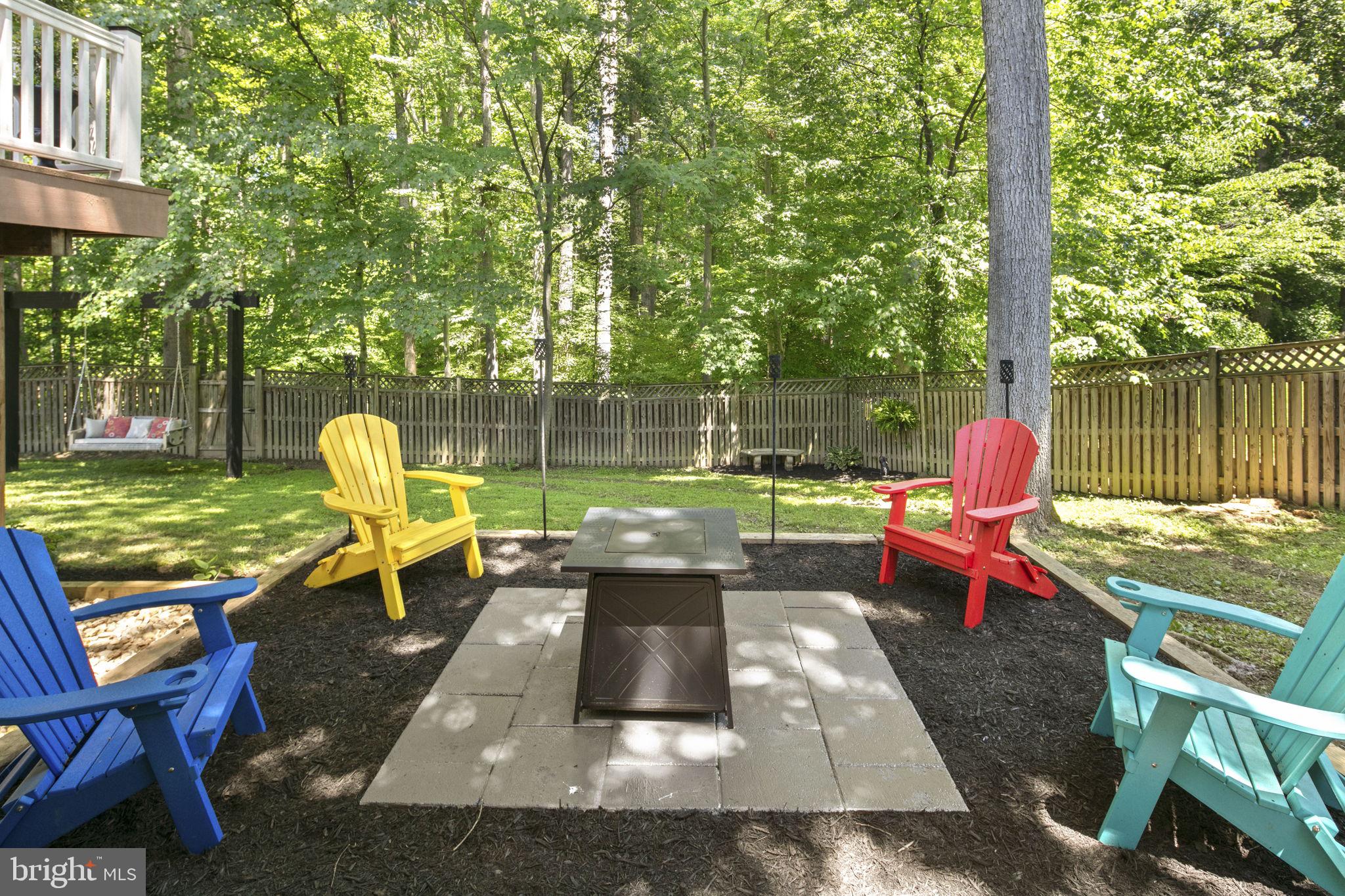8210 Rushing Creek Drive Springfield, VA 22153 - Photo 61 of 70 firepit area