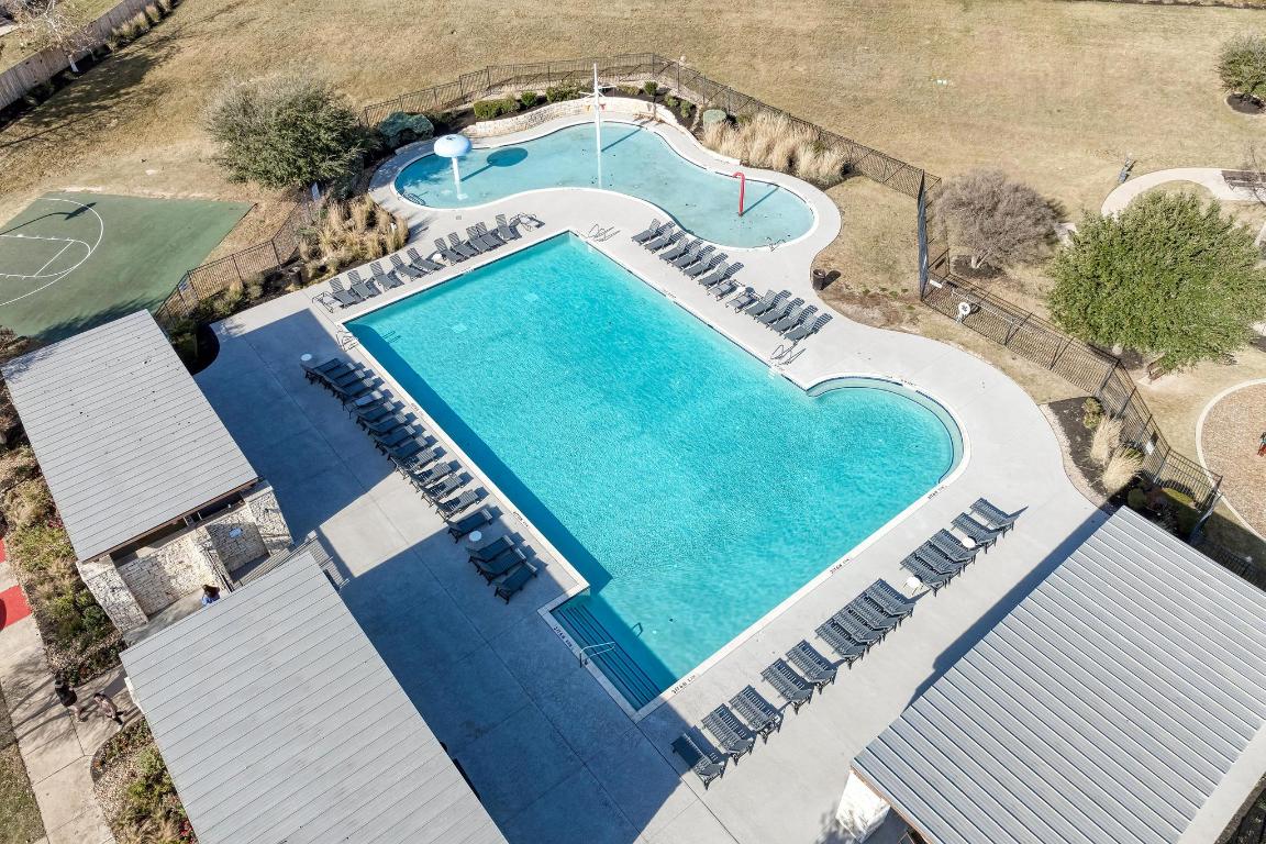113 Rampart Loop Liberty Hill, TX 78642 - Photo 35 of 40 a view of a balcony with two chairs