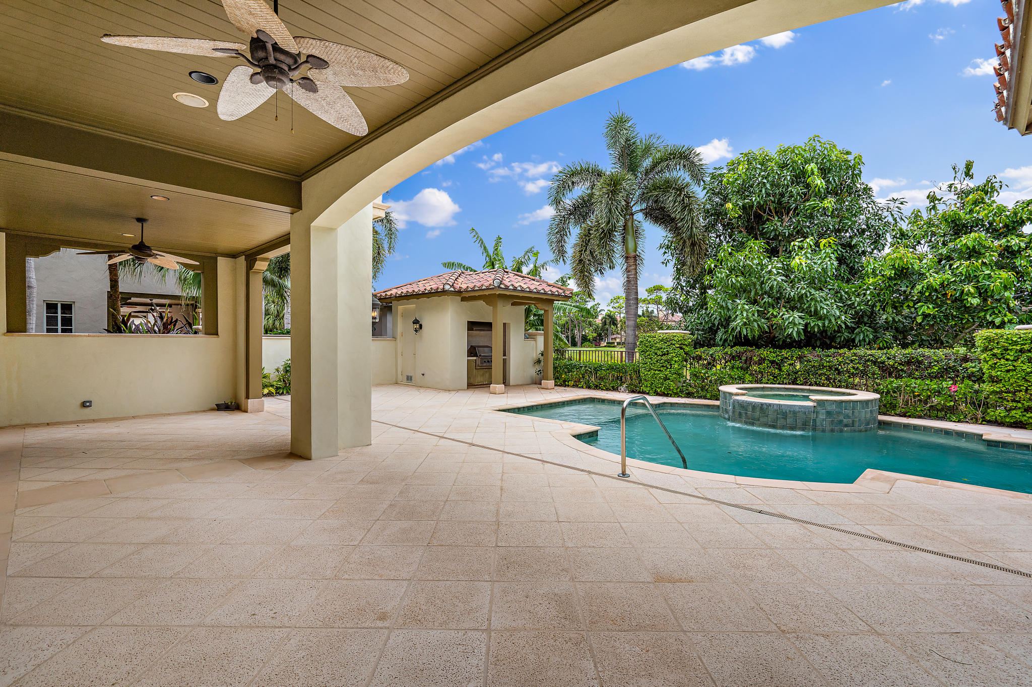 426 Red Hawk Drive Jupiter, FL 33477 - Photo 36 of 40 a view of a house with a swimming pool