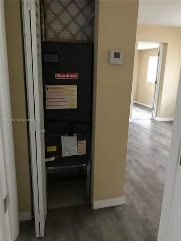 a view of front door of house