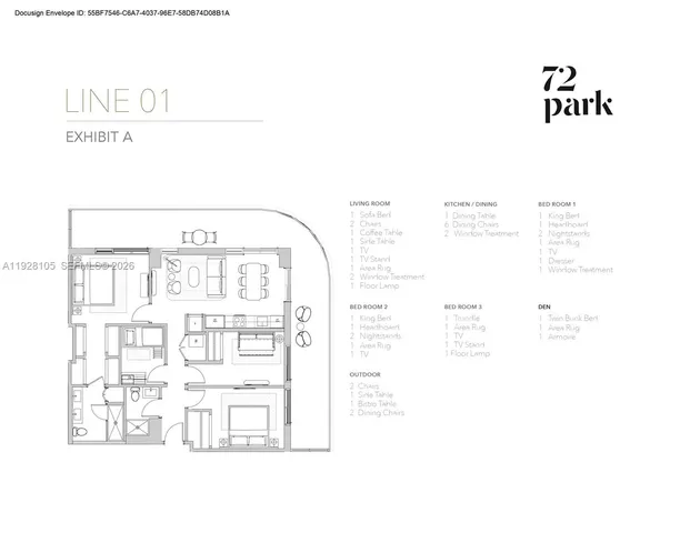 $11,500 | 580 72nd Street, Unit 1801, Miami Beach, FL 33141