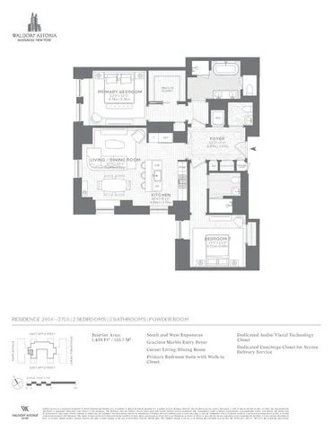 $5,250,000 | 303 Park Avenue, Unit 3104 | Midtown East