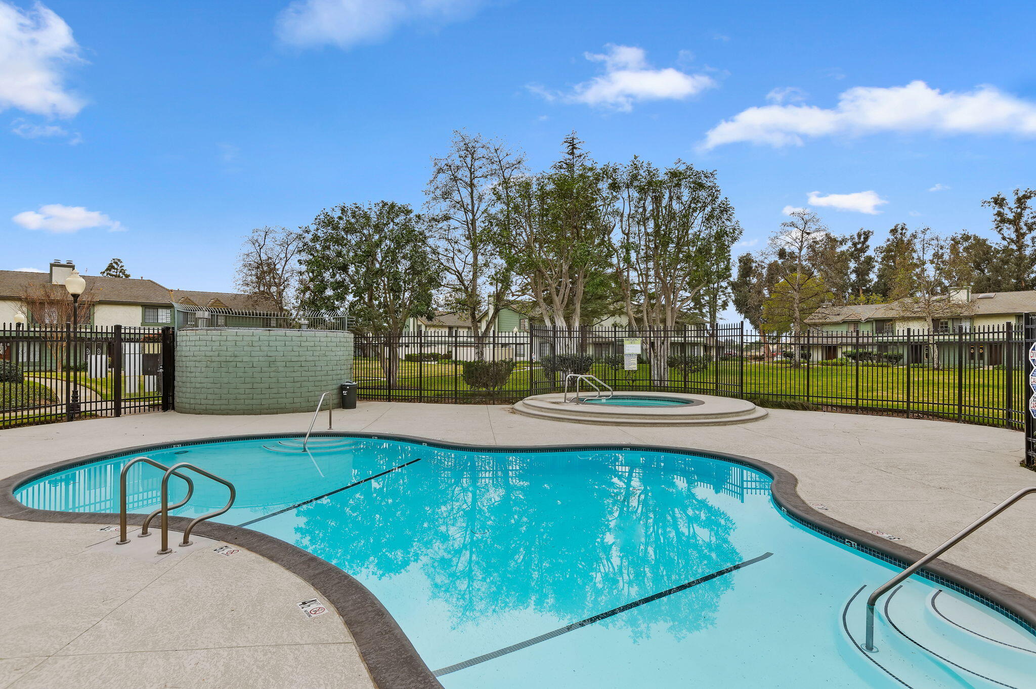 3426 Olds Road Oxnard, CA 93033 - Photo 28 of 30 a view of a swimming pool with a yard and sitting area