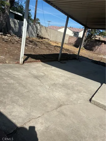 a view of garage