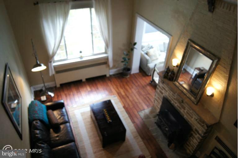 719 Anneslie Road Baltimore, MD 21212 - Photo 4 of 30 Living Room as seen from balcony