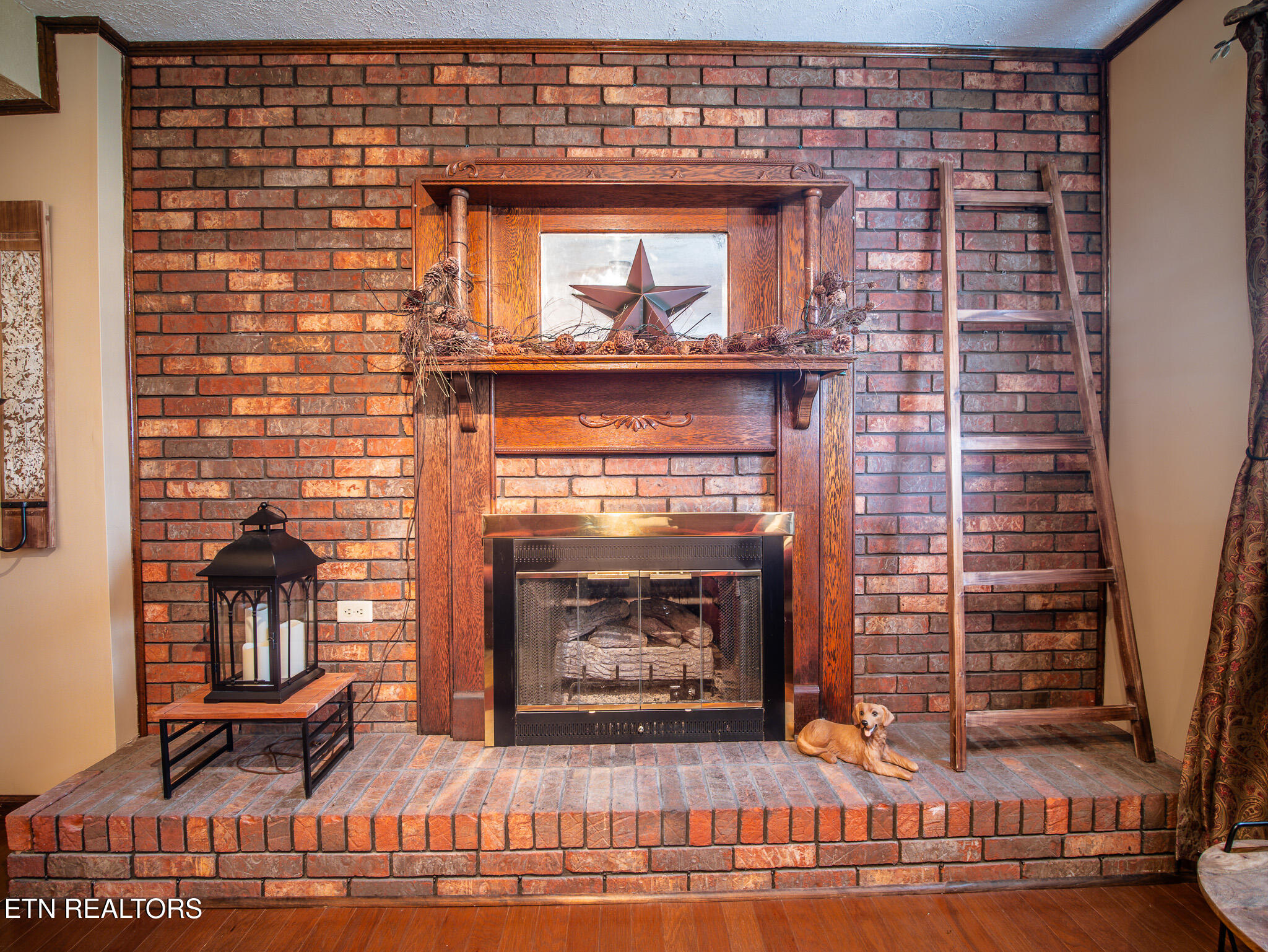 143 Shady Road Oliver Springs, TN 37840 - Photo 42 of 57 Basement Fireplace