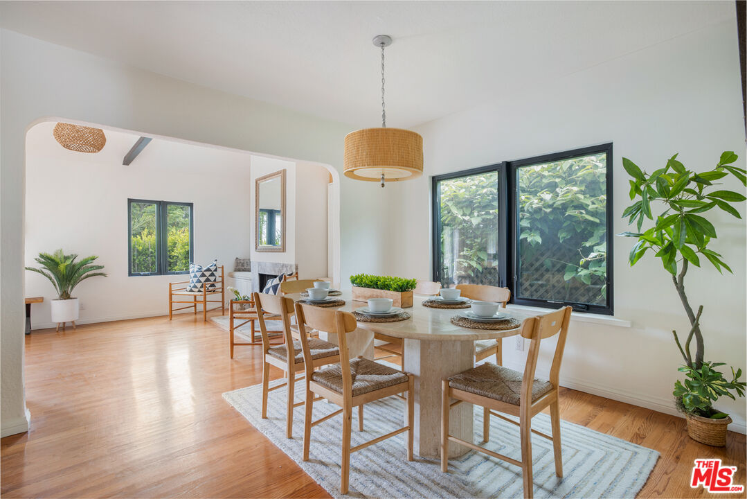 3004 Yale Avenue Marina del Rey, CA 90292 - Photo 10 of 42 a view of a dining room with furniture window and wooden floor
