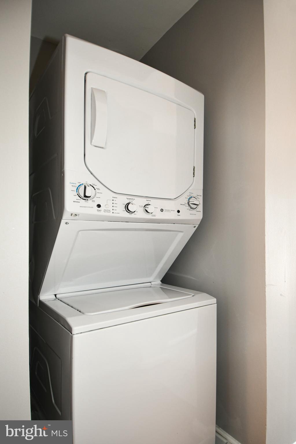 1643 Montello Avenue Northeast, Unit 4 Washington, DC 20002 - Photo 17 of 30 a utility room with dryer and washer