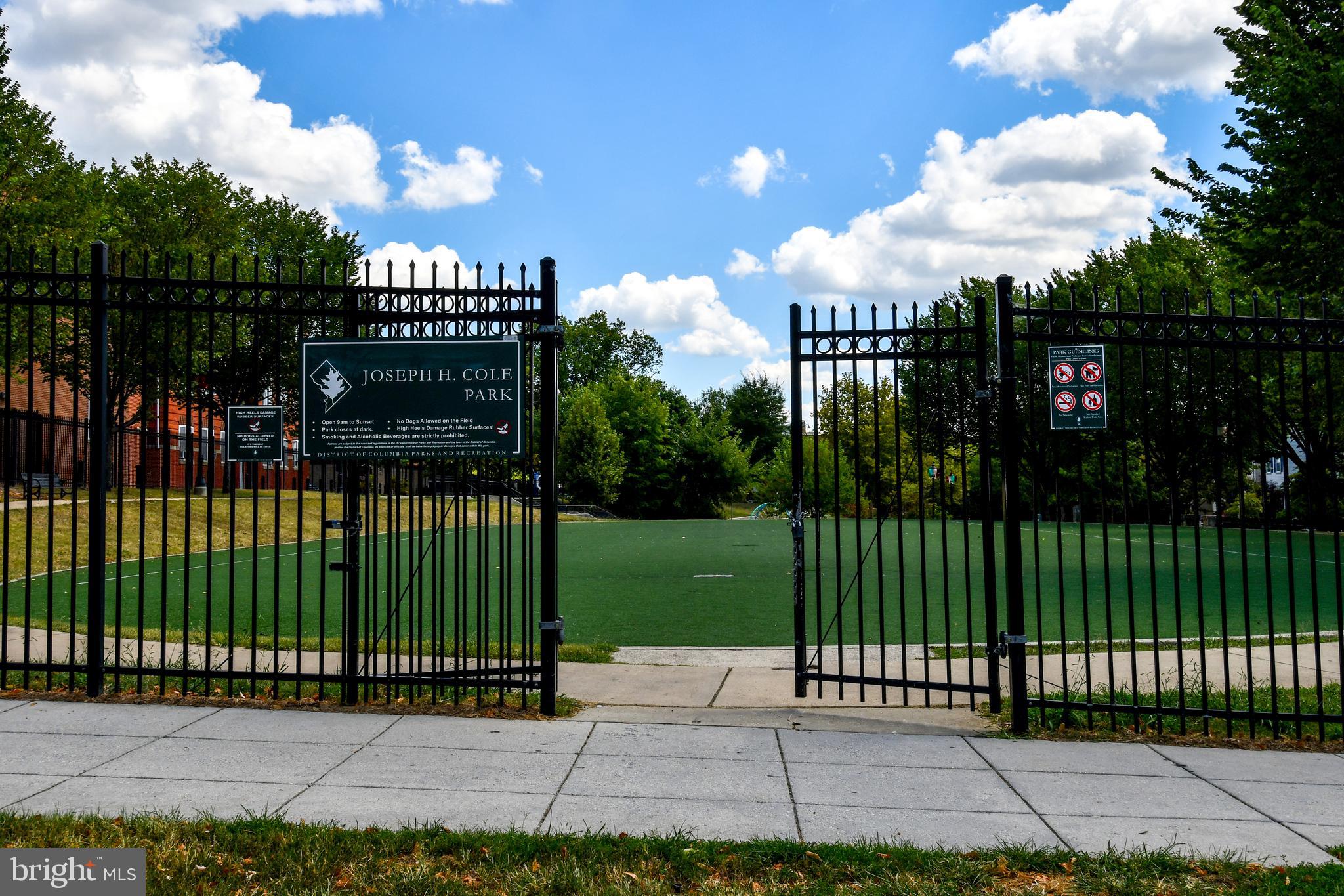 1643 Montello Avenue Northeast, Unit 4 Washington, DC 20002 - Photo 25 of 30 a view of a street with a garden