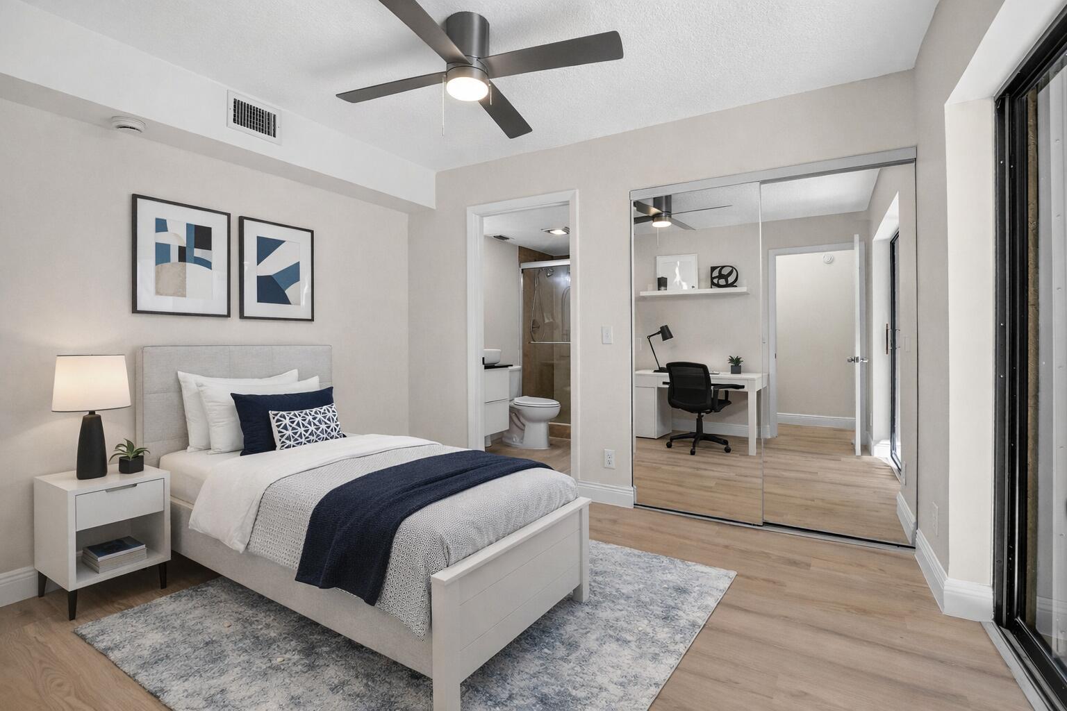 22958 Oxford Place, Unit D Boca Raton, FL 33433 - Photo 35 of 54 2ND BEDROOM STAGE 2