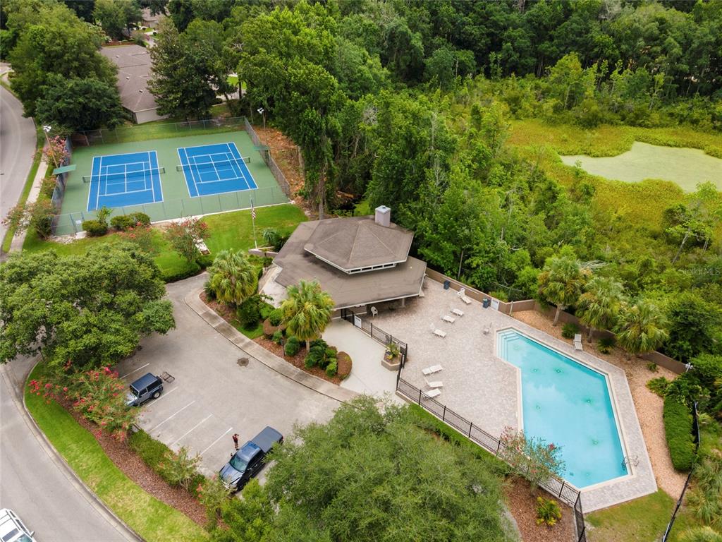 7976 48 Way Gainesville, FL 32653 - Photo 20 of 26 an aerial view of a house with a yard