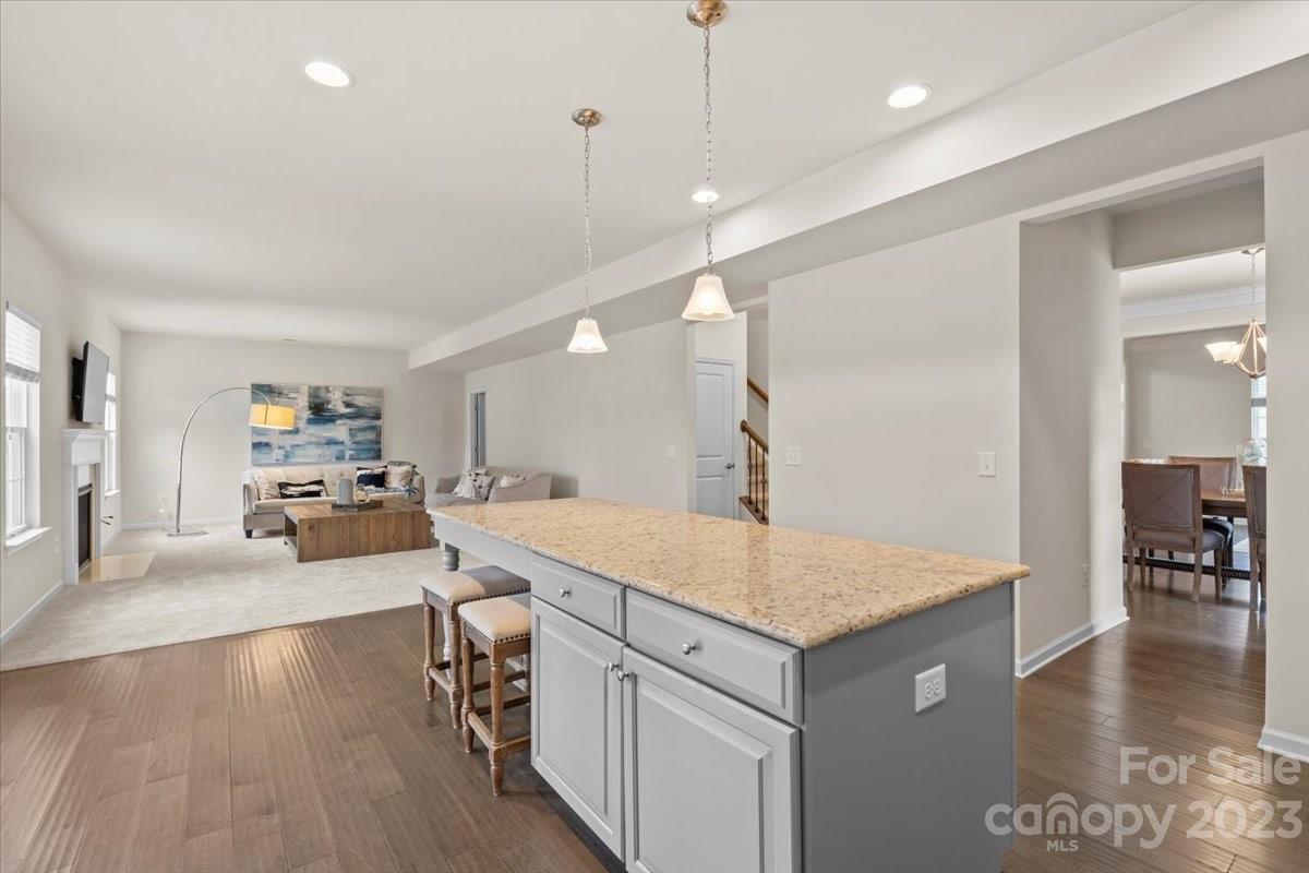 1662 Callahan Road Fort Mill, SC 29715 - Photo 16 of 42 a view of a room and kitchen island