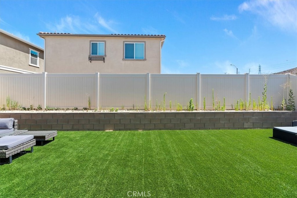 20911 Jennings Way Newhall, CA 91321 - Photo 39 of 47 a view of yard with swimming pool and seating