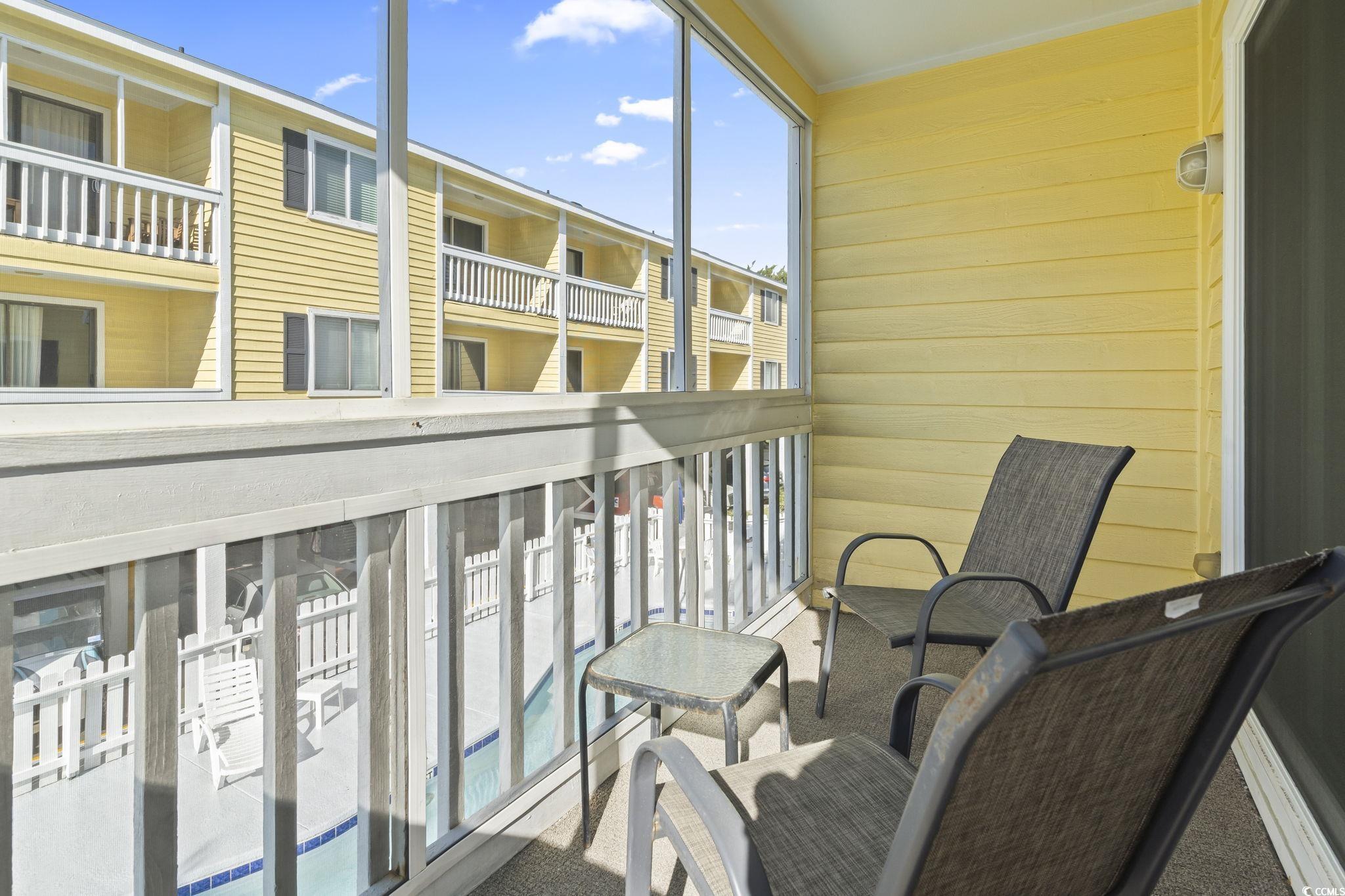 1425 North Waccamaw Drive, Unit 123 Murrells Inlet, SC 29576 - Photo 11 of 39 View of balcony