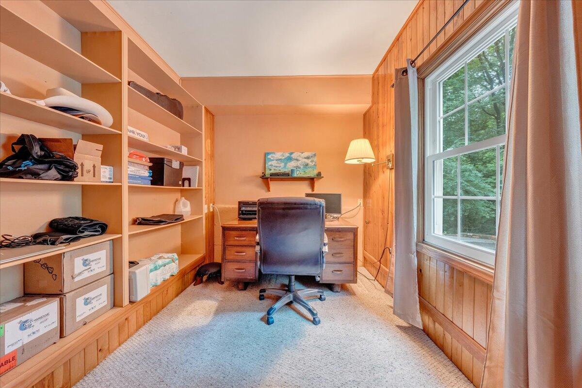 3608 Jae Valley Road Roanoke, VA 24014 - Photo 35 of 51 a view of a workspace with furniture and a window