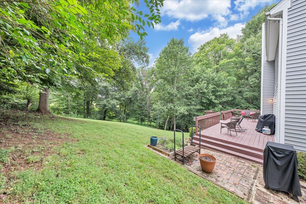 3608 Jae Valley Road Roanoke, VA 24014 - Photo 38 of 51 a backyard view with a seating space