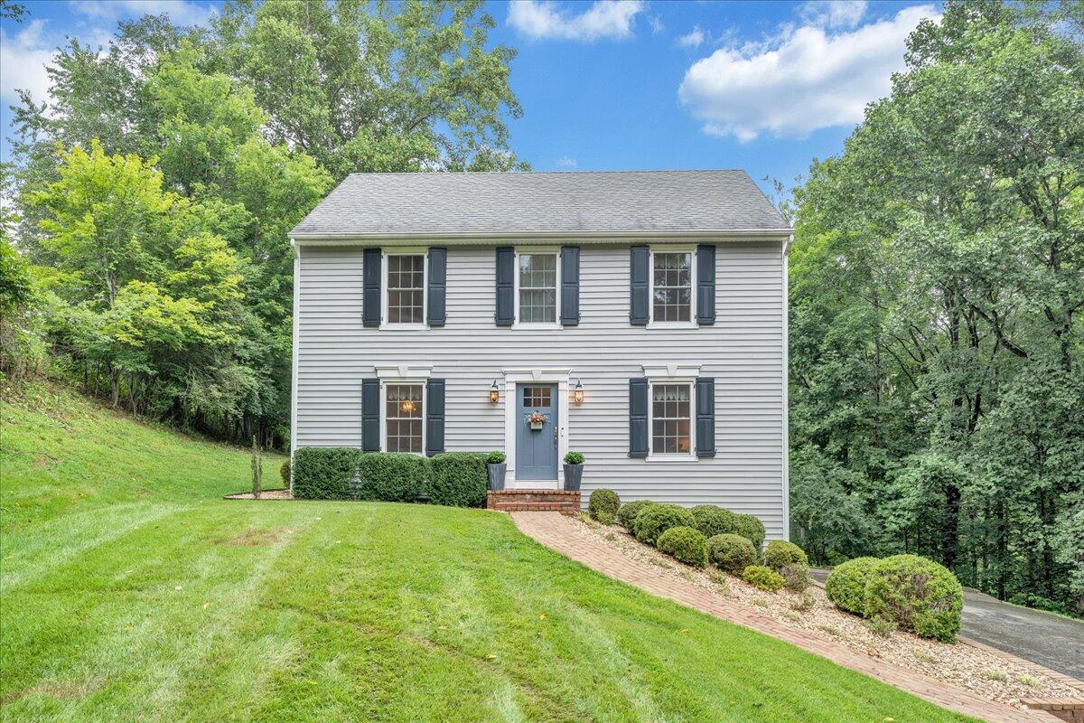 3608 Jae Valley Road Roanoke, VA 24014 - Photo 44 of 51 a aerial view of a house next to a yard