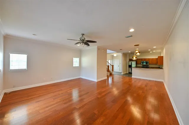 a view of a house with a balcony