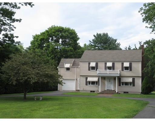 70 East Longmeadow Road Hampden, MA 01036 - Photo 3 of 38 a front view of a house with a garden