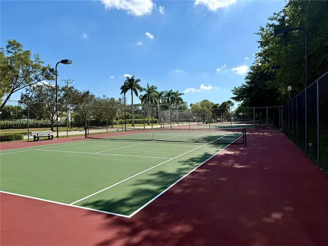 a view of a golf course