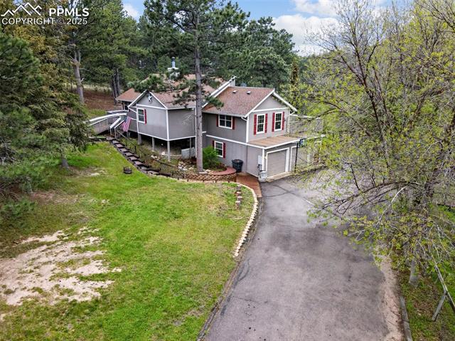 7475 Chirgiton Road Colorado Springs, CO 80908 - Photo 6 of 38 View from above of property