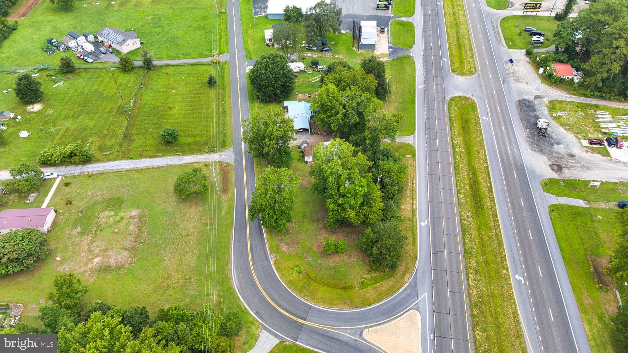 18395 McColleys Chapel Road Georgetown, DE 19947 - Photo 39 of 39 Aerial View - Neighborhood & Highway Access