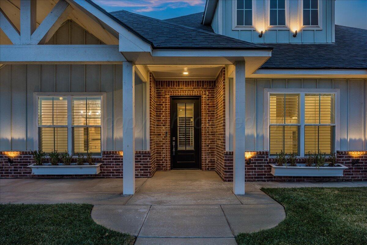 6300 Foley Square Street Amarillo, TX 79119 - Photo 26 of 43 Front Entry Twilight