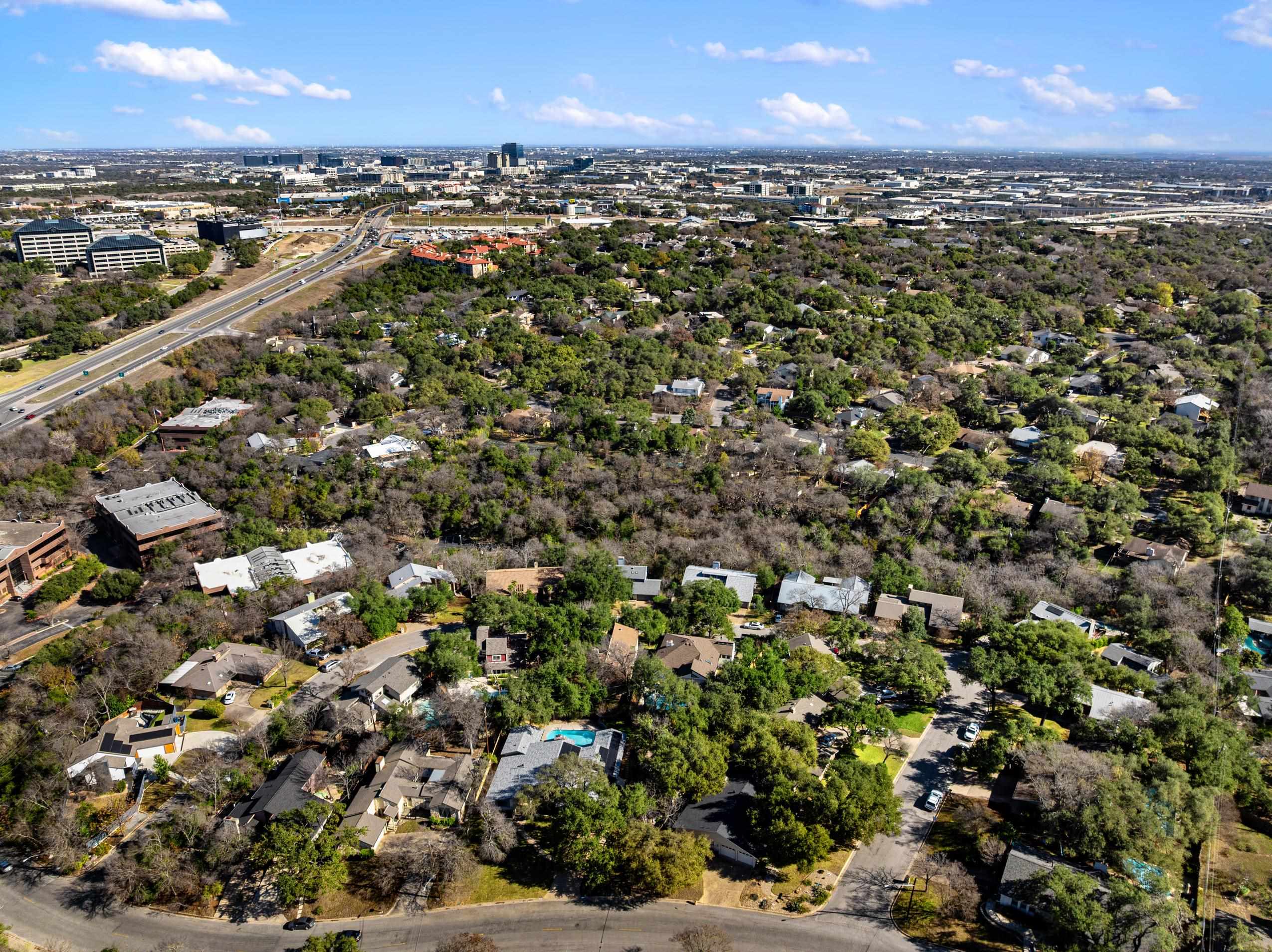 8805 Mountain Ridge Drive Austin, TX 78759 - Photo 30 of 30 an aerial view of a city
