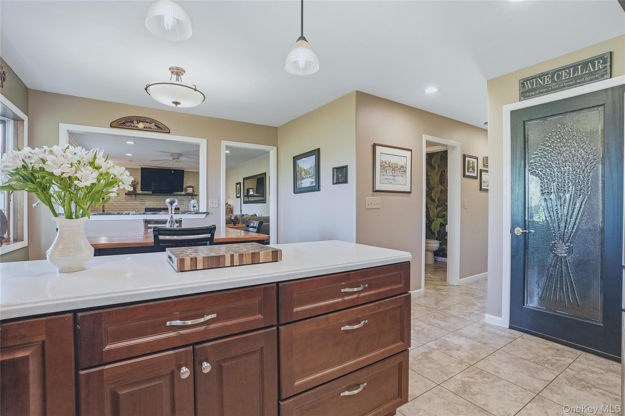 36 River Glen Road Wallkill, NY 12589 - Photo 11 of 47 a kitchen with a sink and a mirror