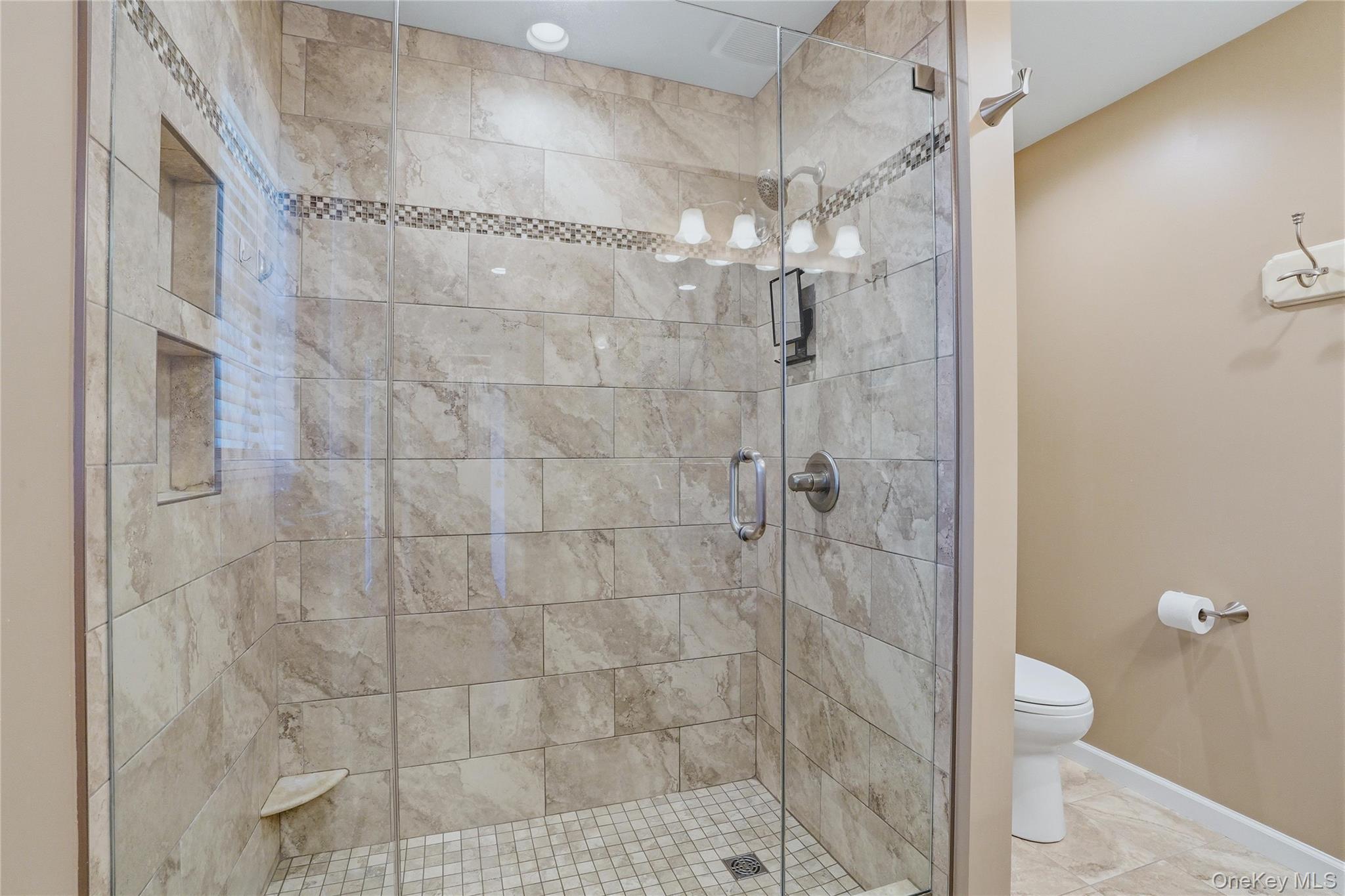 36 River Glen Road Wallkill, NY 12589 - Photo 33 of 47 a bathroom with a shower