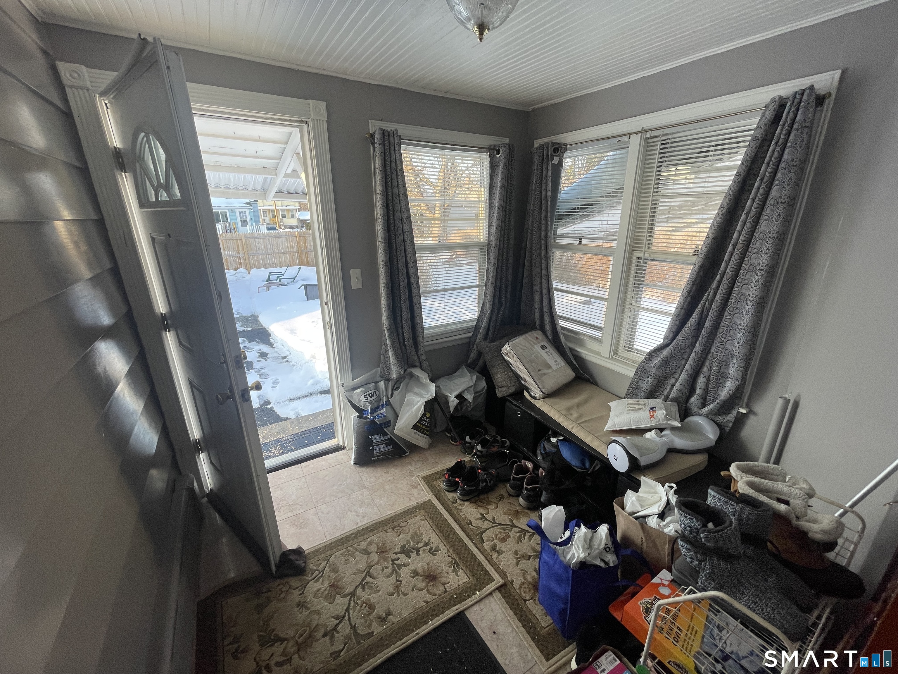 52 Bennett Avenue Waterbury, CT 06708 - Photo 13 of 36 a living room with furniture and a large window