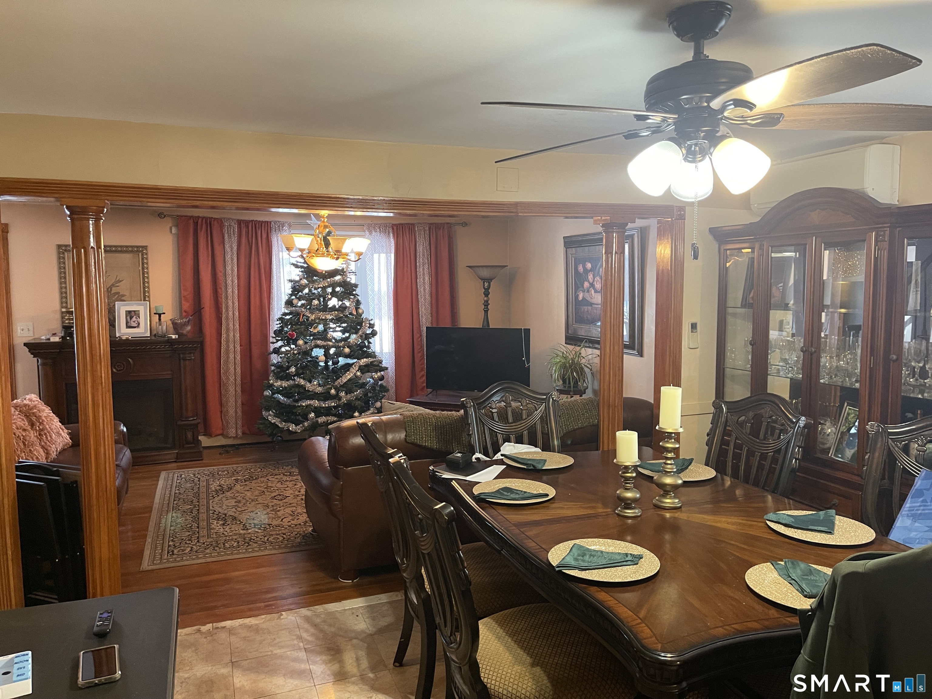 52 Bennett Avenue Waterbury, CT 06708 - Photo 15 of 36 a view of a dining room with furniture window and outside view