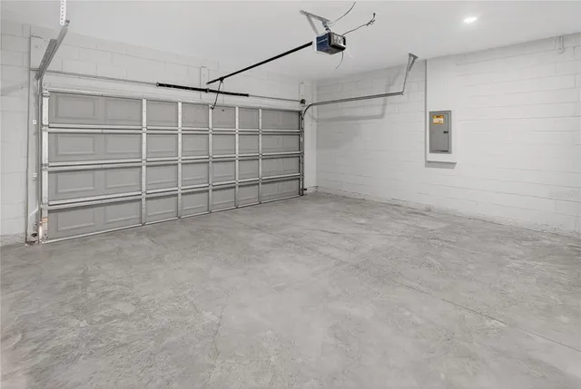 a view of a room with an empty space