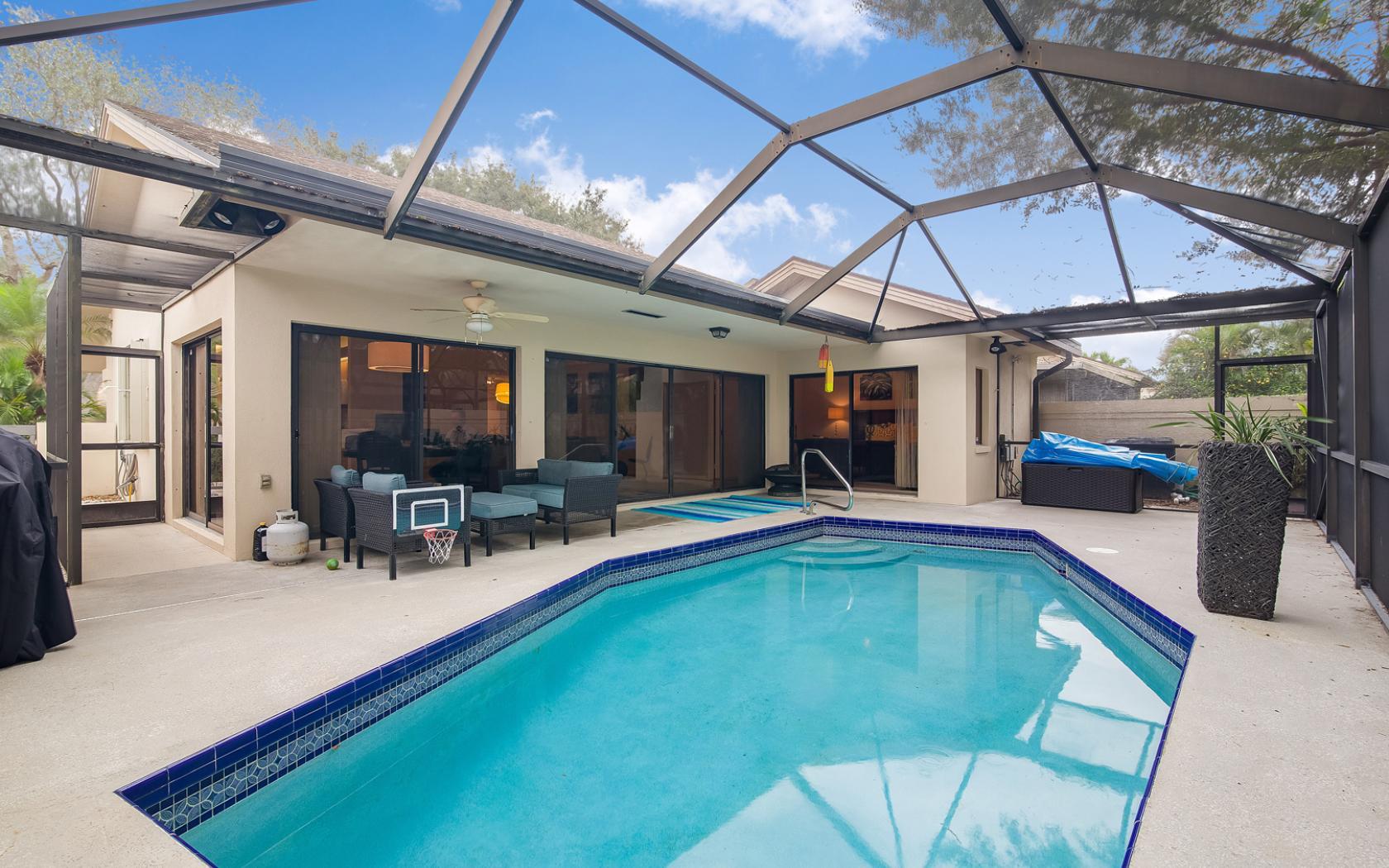 112 Inner Harbour Way Jupiter, FL 33477 - Photo 15 of 15 HUGE SCREENED POOL WITH NEW HEATER