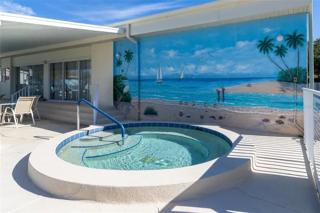 a view of a swimming pool