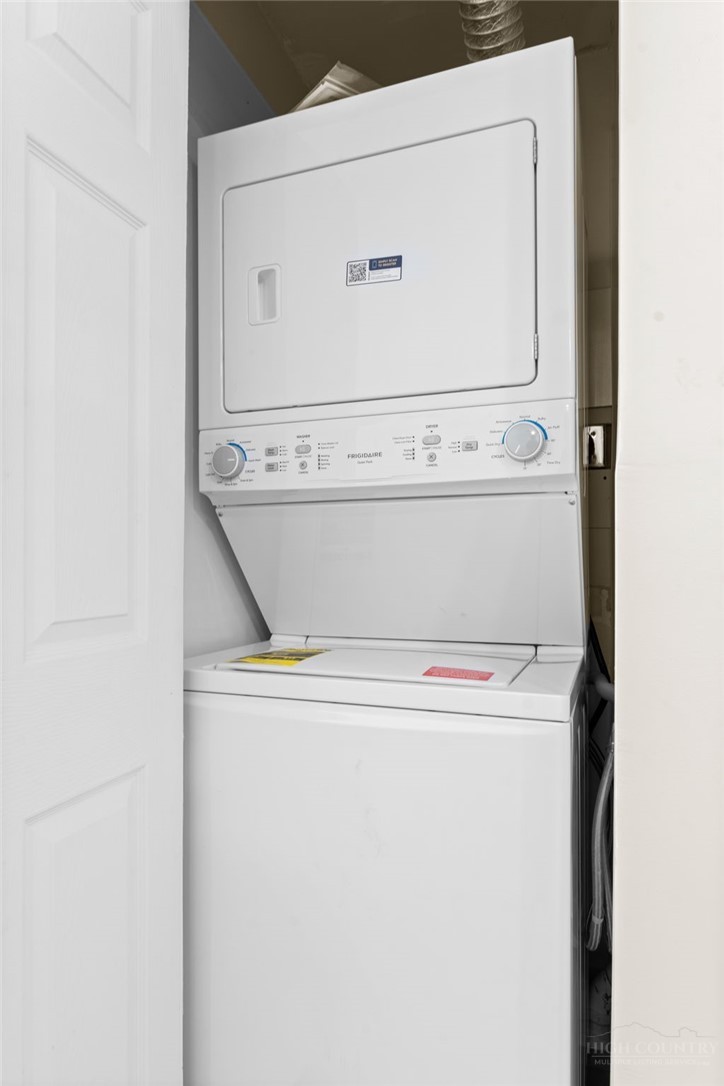 128 Zeb Street, Unit A104 Boone, NC 28607 - Photo 13 of 35 a close up view of washer and dryer