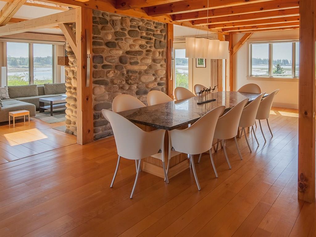 516 Port Clyde Road Tenants Harbor, ME 04860 - Photo 5 of 15 The house has a great openness and...