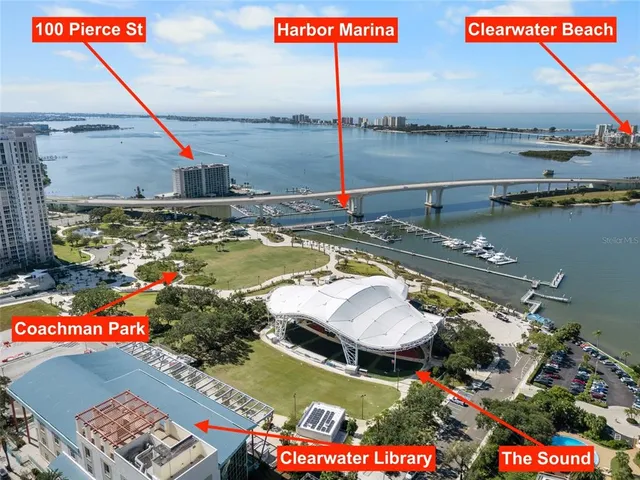 a view of an outdoor space with seating area