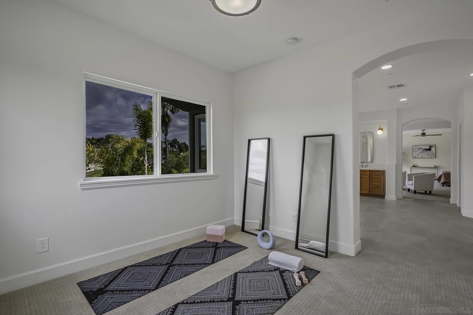 3737 Keri Way Fallbrook, CA 92028 - Photo 20 of 43 a view of a room with gym equipment