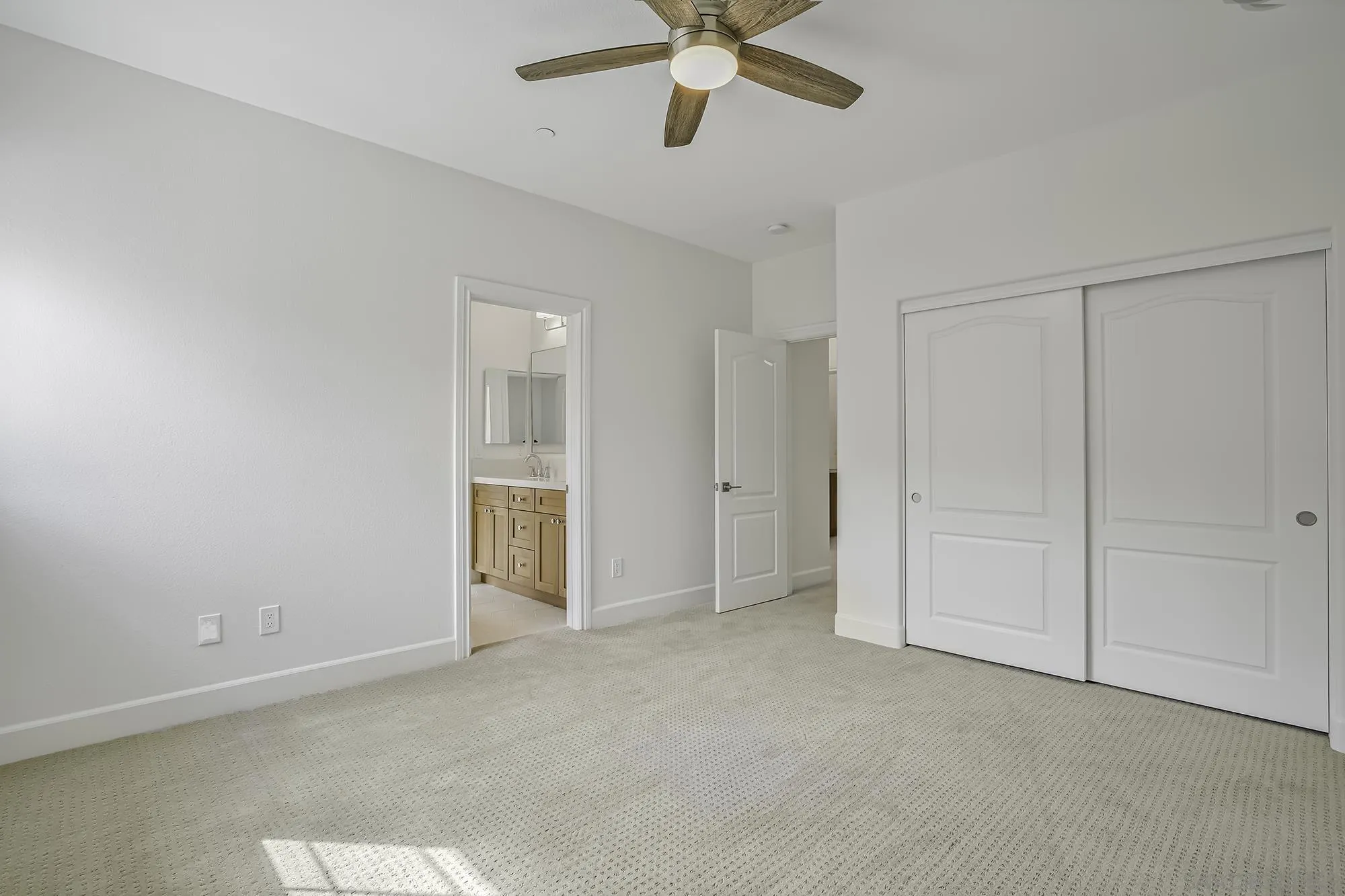 3737 Keri Way Fallbrook, CA 92028 - Photo 23 of 43 a view of an empty room and chandelier fan