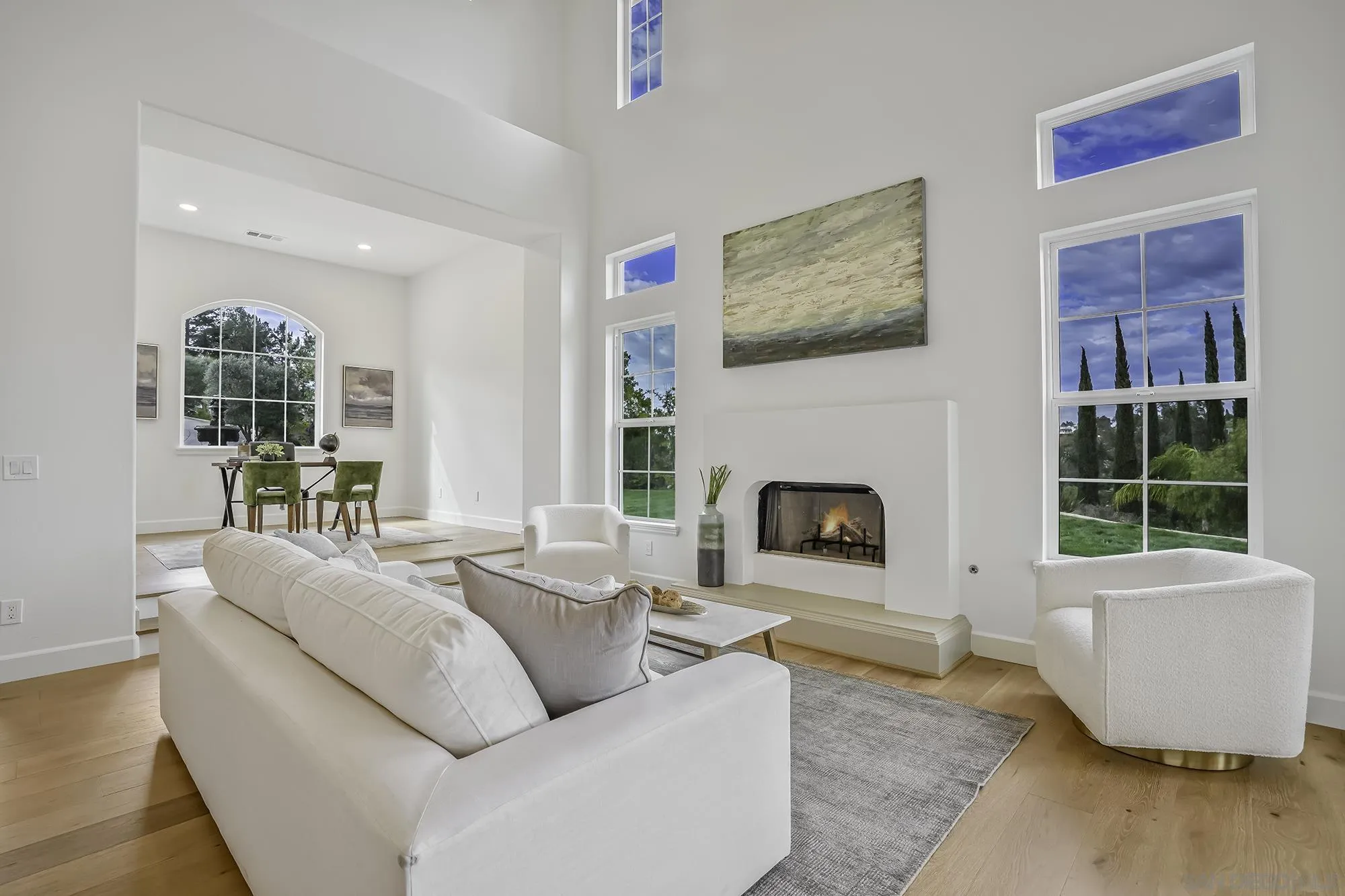 3737 Keri Way Fallbrook, CA 92028 - Photo 3 of 43 a living room with furniture and a fireplace