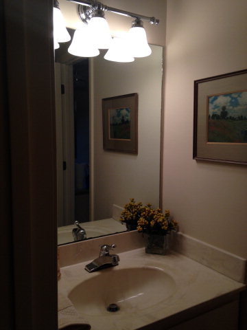 1872 Wood Valley Road Macon, GA 31211 - Photo 13 of 28 a bathroom with a sink and a mirror
