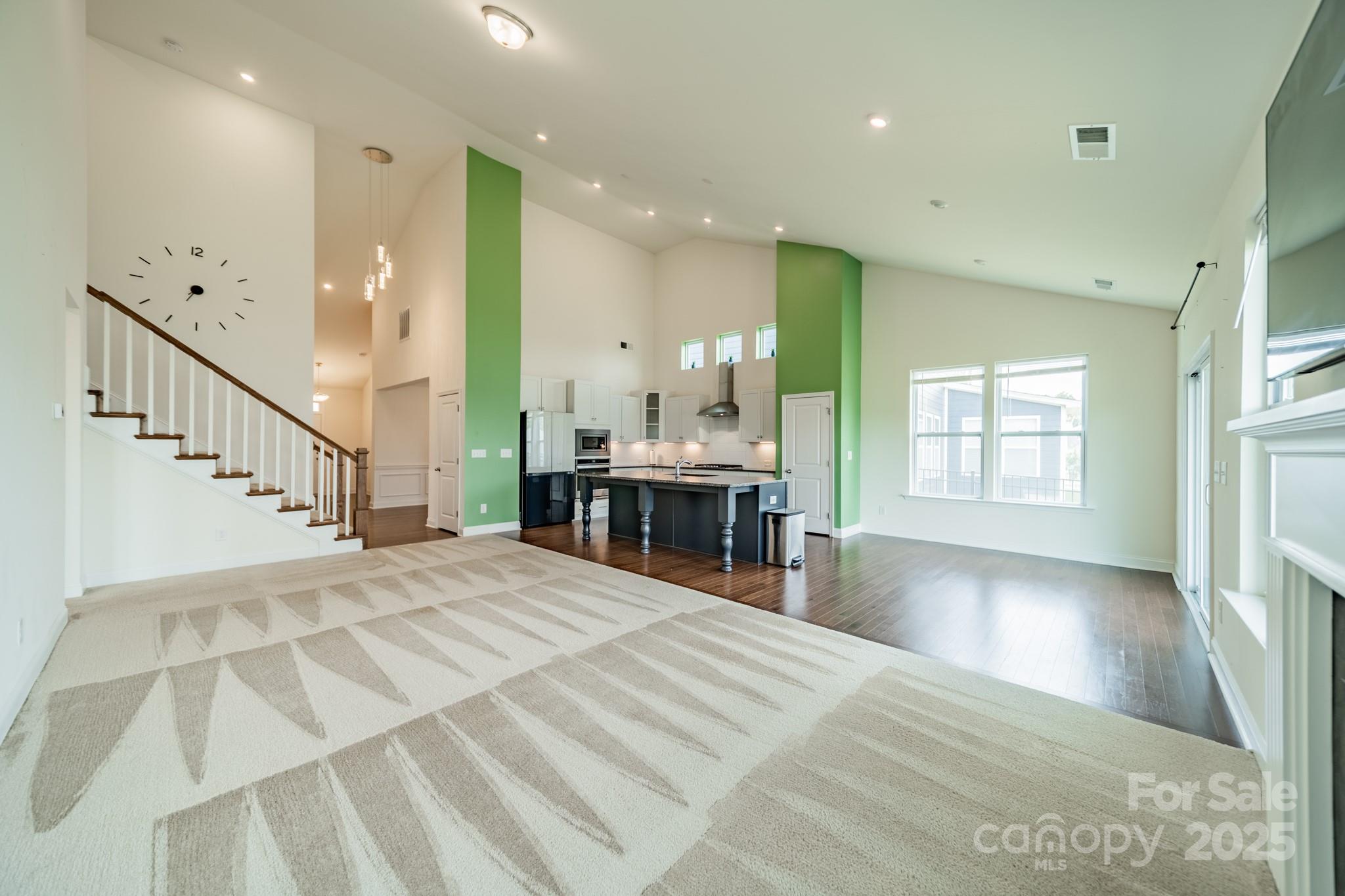 558 Red Wolf Lane Clover, SC 29710 - Photo 5 of 19 a view of an entryway with wooden floor and windows