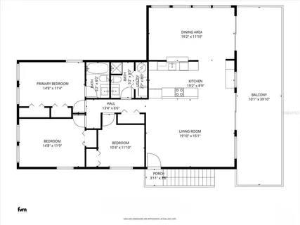 a picture of a floor plan