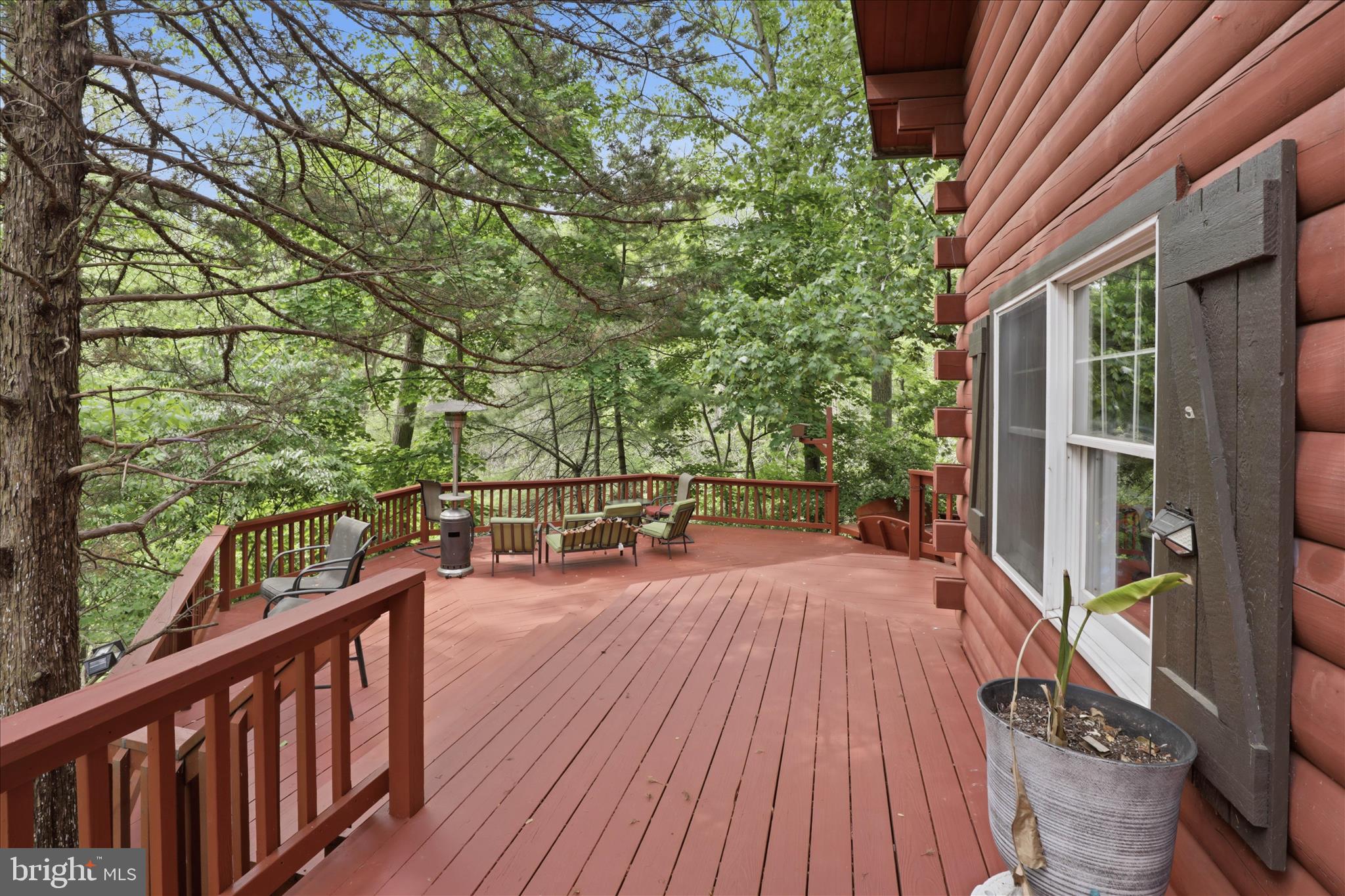 20 Star Lite Drive Lititz, PA 17543 - Photo 40 of 59 a balcony with wooden floor and outdoor seating