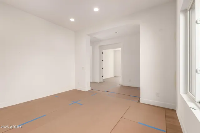 a view of empty room