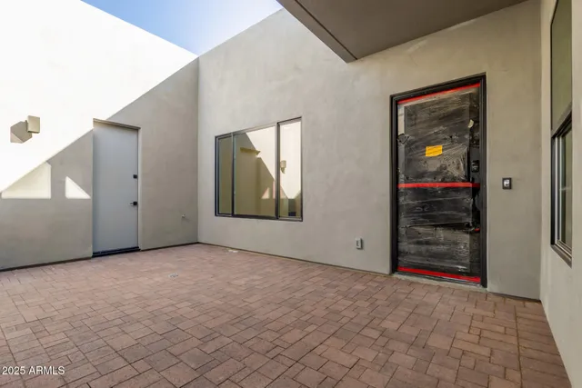 a view of an empty room with window