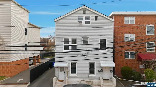 a front view of a house with balcony