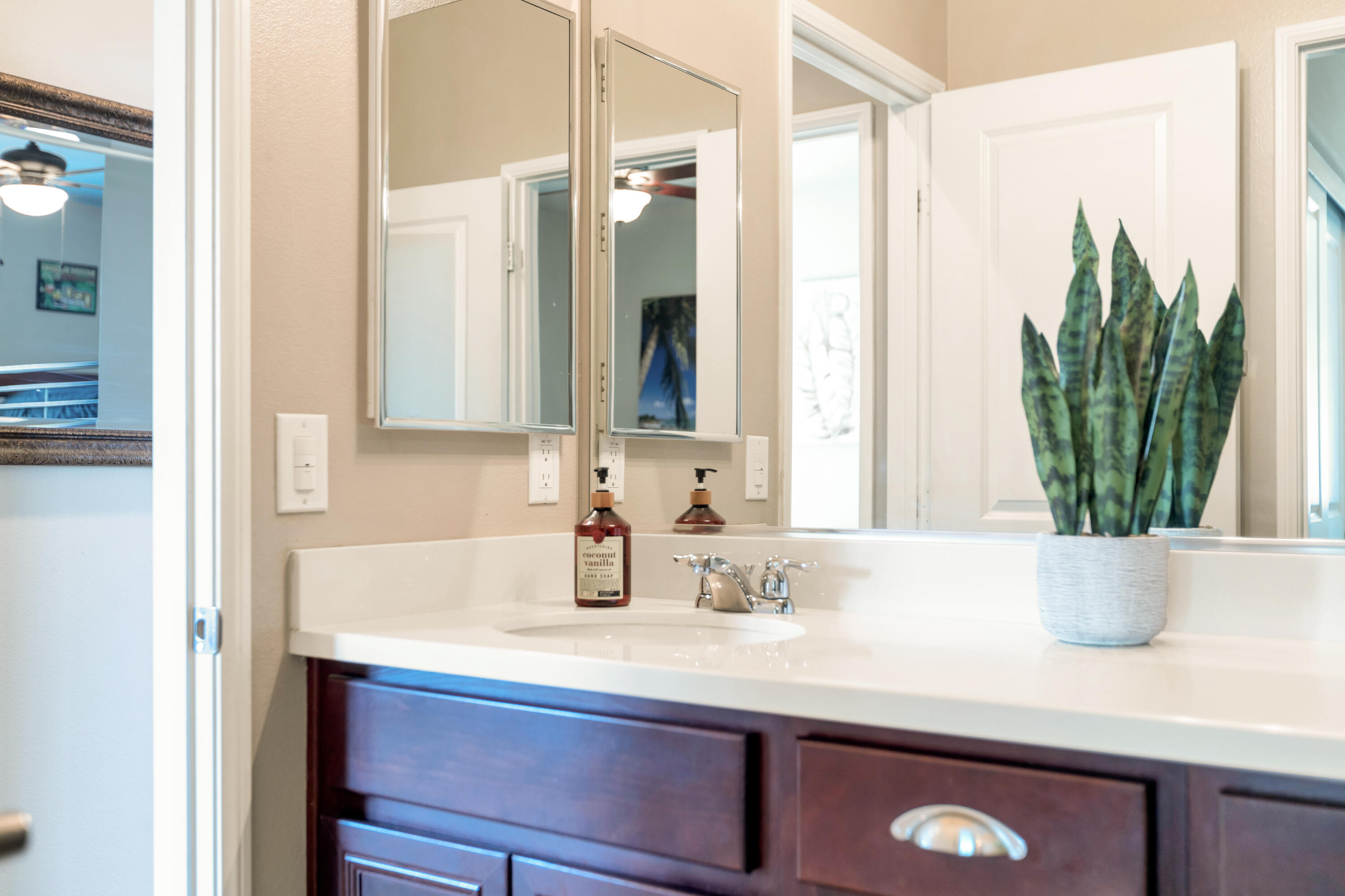 41344 Winfield Court Indio, CA 92203 - Photo 48 of 69 a bathroom with a sink and a mirror
