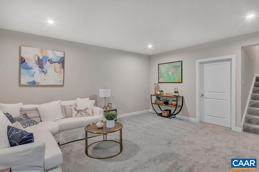 3264 Thicket Run Drive Charlottesville, VA 22911 - Photo 24 of 25 a living room with furniture and a couch